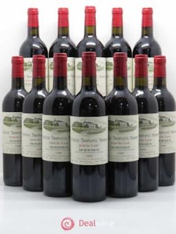 Château Troplong Mondot 1er Grand Cru Classé B  1996 - Lot of 12 Bottles