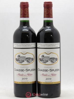 Château Chasse Spleen  2013 - Lot of 2 Bottles