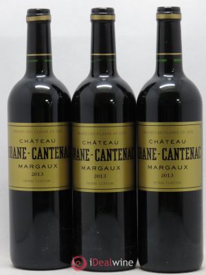 Château Brane Cantenac 2ème Grand Cru Classé  2013 - Lot of 3 Bottles