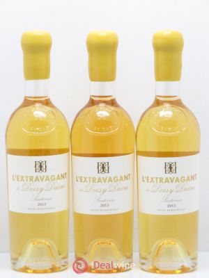 L'Extravagant de Doisy Daëne  2013 - Lot of 3 Half-bottles