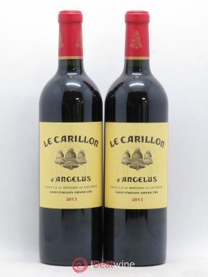 Le Carillon de l'Angélus Second vin  2013 - Lot de 2 Bouteilles