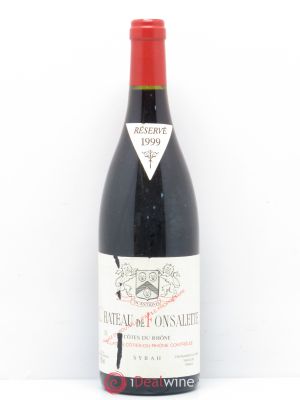 Côtes du Rhône Château de Fonsalette  1999 - Lot of 1 Bottle
