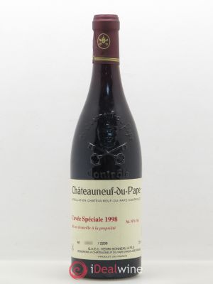Châteauneuf-du-Pape Cuvée spéciale Henri Bonneau & Fils  1998 - Lot of 1 Bottle