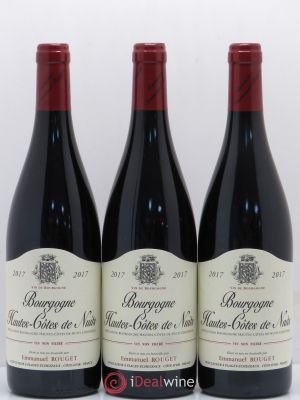 Hautes-Côtes de Nuits Domaine Emmanuel Rouget 2017 - Lot of 3 Bottles