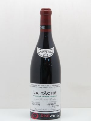 La Tâche Grand Cru Domaine de la Romanée-Conti  2013 - Lot of 1 Bottle