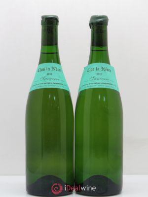 Sancerre Clos la Neore Edmond Vatan  2012 - Lot of 2 Bottles
