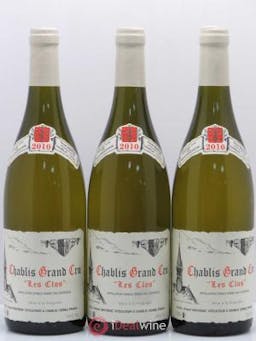 Chablis Grand Cru Les Clos René et Vincent Dauvissat  2010 - Lot of 3 Bottles