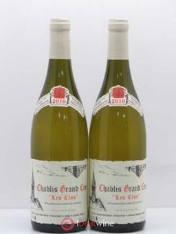 Chablis Grand Cru Les Clos René et Vincent Dauvissat  2010 - Lot of 2 Bottles