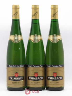 Riesling Cuvée Frédéric Emile Trimbach (Domaine)  1985 - Lot of 3 Bottles