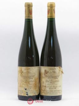 Riesling Sélection de Grains Nobles Clos Windsbuhl Domaine Zind Humbrecht (no reserve) 1989 - Lot of 2 Bottles