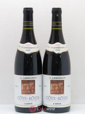 Côte-Rôtie La Landonne Guigal  2003 - Lot of 2 Bottles