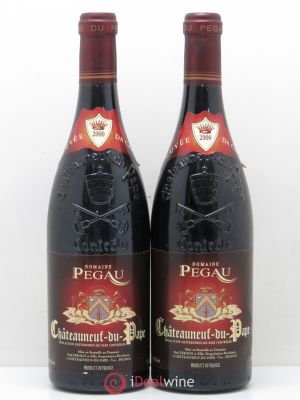 Châteauneuf-du-Pape Domaine du Pégau Cuvée Da Capo Paul et Laurence Féraud  2000 - Lot of 2 Bottles