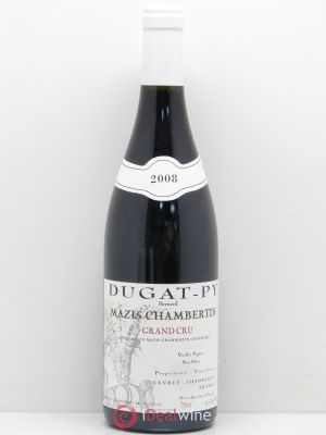 Mazis-Chambertin Grand Cru Vieilles Vignes Bernard Dugat-Py  2008 - Lot de 1 Bouteille