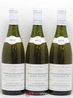 Chassagne-Montrachet 1er Cru Clos Saint Jean Michel Niellon 2012 - Lot of 3 Bottles