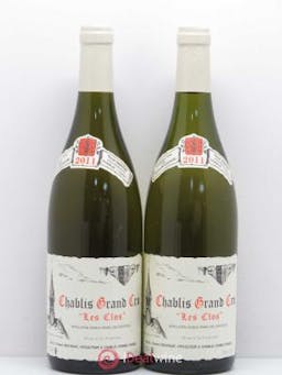 Chablis Grand Cru Les Clos René et Vincent Dauvissat  2011 - Lot of 2 Bottles