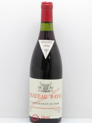Châteauneuf-du-Pape Château Rayas Reynaud  1990 - Lot de 1 Bouteille