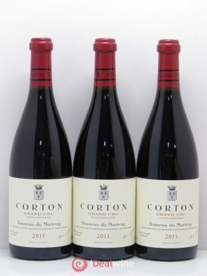 Corton Grand Cru Bonneau du Martray (Domaine)  2015 - Lot of 3 Bottles