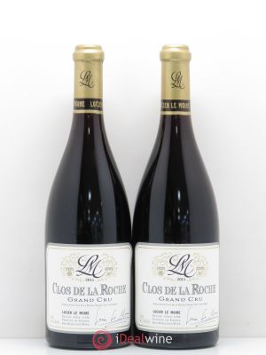 Clos de la Roche Grand Cru Lucien Le Moine 2015 - Lot of 2 Bottles