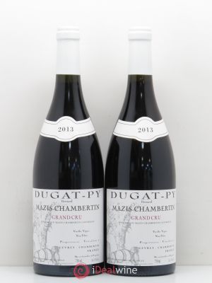 Mazis-Chambertin Grand Cru Vieilles Vignes Bernard Dugat-Py  2013 - Lot of 2 Bottles