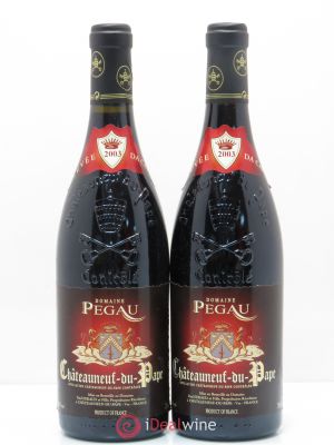 Châteauneuf-du-Pape Domaine du Pégau Cuvée Da Capo Paul et Laurence Féraud  2003 - Lot of 2 Bottles