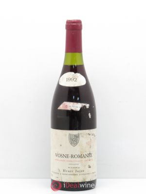 Vosne-Romanée Henri Jayer  1992 - Lot de 1 Bouteille