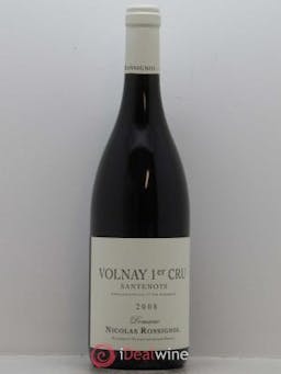 Volnay 1er Cru Santenots Nicolas Rossignol  2008 - Lot of 1 Bottle