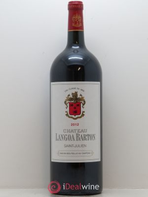Château Langoa Barton 3ème Grand Cru Classé  2012 - Lot de 1 Magnum