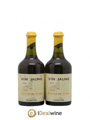 Côtes du Jura Vin Jaune Marcel Cabelier 2011 - Lot de 2 Bouteilles