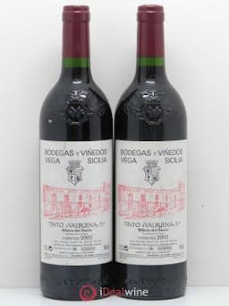 Ribera Del Duero DO Vega Sicilia Valbuena 5º ano Alvarez  2002 - Lot of 2 Bottles