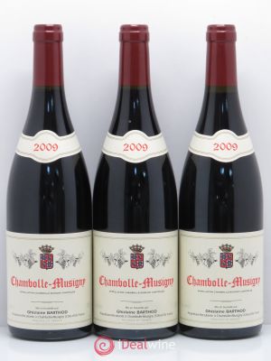 Chambolle-Musigny Ghislaine Barthod 2009 - Lot of 3 Bottles