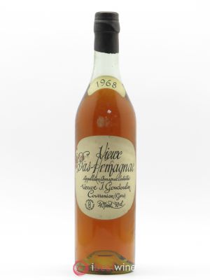 Bas-Armagnac Vieux Veuve J. Goudoulin 1968 - Lot of 1 Bottle