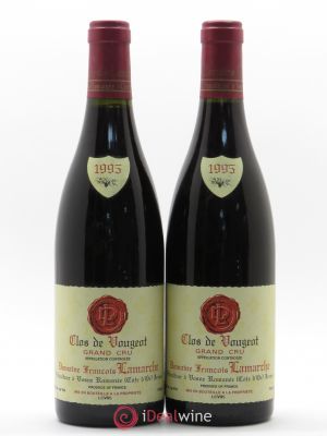 Clos de Vougeot Grand Cru François Lamarche  1995 - Lot of 2 Bottles