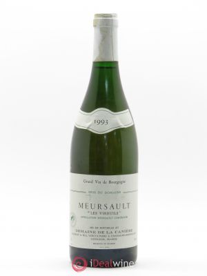 Meursault Les Vireuils Domaine de la Canière  1993 - Lot of 1 Bottle