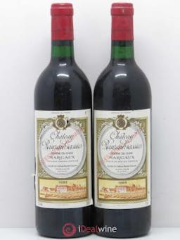 Château Rauzan-Gassies 2ème Grand Cru Classé  1989 - Lot of 2 Bottles