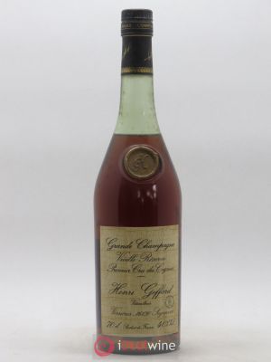 Cognac Grande Champagne Vieille Réserve Premier Cru Henri Geffard  - Lot de 1 Bouteille