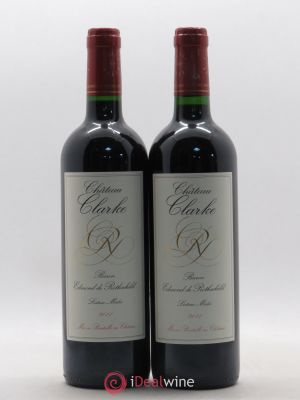 Château Clarke  2011 - Lot of 2 Bottles