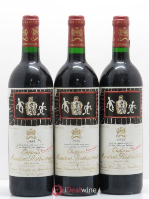 Château Mouton Rothschild 1er Grand Cru Classé  1994 - Lot of 3 Bottles
