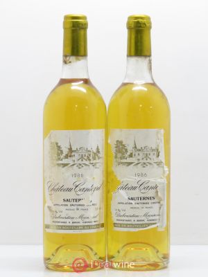 Château Cantegril (no reserve) 1986 - Lot of 2 Bottles