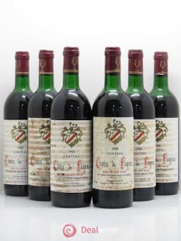 Château La Croix Figeac (Lamarzelle) (no reserve) 1988 - Lot of 6 Bottles