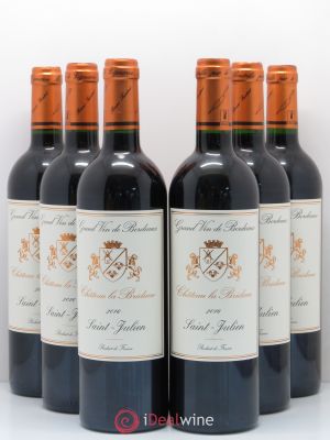 Château la Bridane Cru Bourgeois (no reserve) 2016 - Lot of 6 Bottles