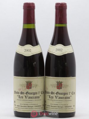 Nuits Saint-Georges 1er Cru Les Vaucrains Chicotot (Domaine)  2002 - Lot of 2 Bottles