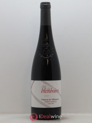 Saumur-Champigny Clos de la Bienboire Château de Villeneuve  2017 - Lot of 1 Bottle