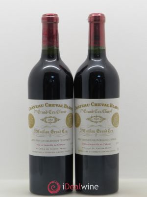 Château Cheval Blanc 1er Grand Cru Classé A  2003 - Lot de 2 Bouteilles
