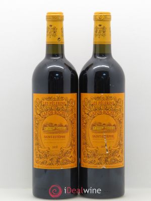 Les Pélerins de Lafon-Rochet Second vin  2008 - Lot of 2 Bottles