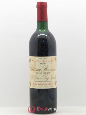 Château Branaire Ducru 4ème Grand Cru Classé  1986 - Lot of 1 Bottle
