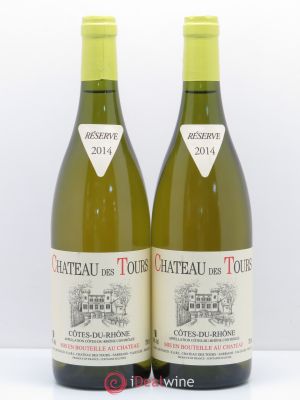 Côtes du Rhône Château des Tours E.Reynaud  2014 - Lot of 2 Bottles