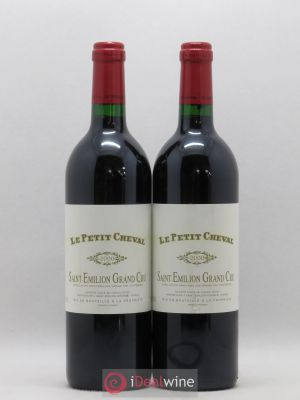 Le Petit Cheval Second Vin  2000 - Lot de 2 Bouteilles