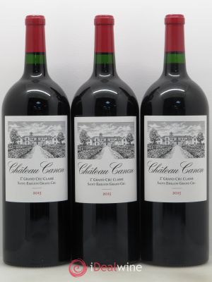 Château Canon 1er Grand Cru Classé B  2015 - Lot of 3 Magnums