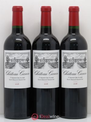 Château Canon 1er Grand Cru Classé B  2016 - Lot of 3 Bottles