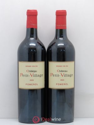 Château Petit Village  2005 - Lot of 2 Bottles